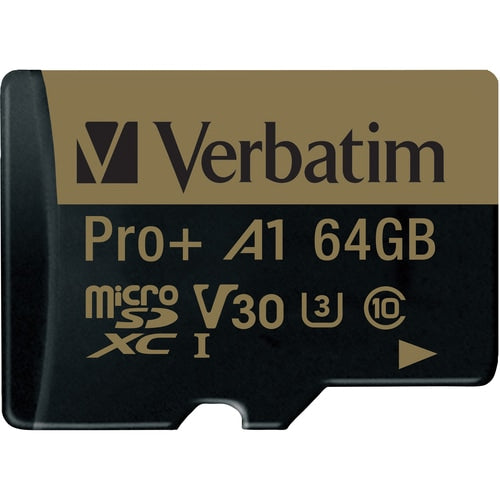 Adaptateur de carte mémoire microSDXC 64 Go PRO PLUS 666X UHSI V30 U3 CLASSE 10