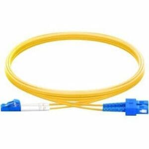Câble de raccordement à fibre optique monomode LC UPC vers SC UPC Duplex 2,0 mm OFNP 9/125 ECI Networks