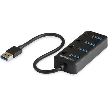StarTech.com 4 Port USB 3.0 Hub - USB Type-A to 4x USB