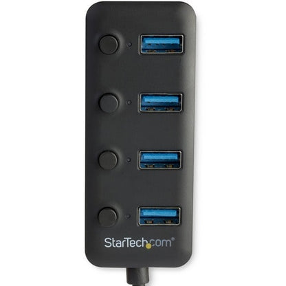 StarTech.com 4 Port USB 3.0 Hub - USB Type-A to 4x USB