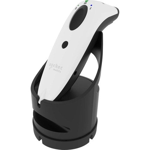 Socket Mobile SocketScan® S740, escáner de código de barras universal, base blanca y negra -