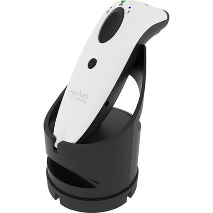 Socket Mobile SocketScan® S740, escáner de código de barras universal, base blanca y negra -