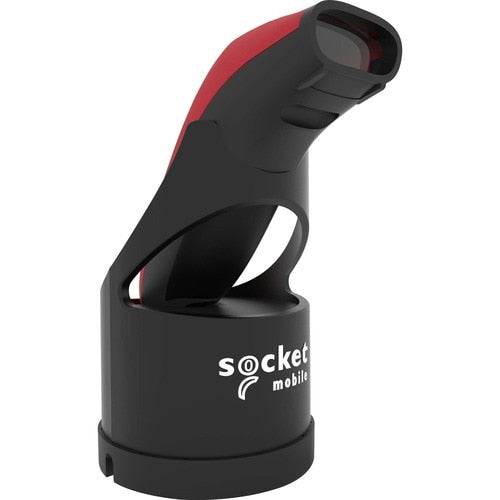 Socket Mobile SocketScan® S740, escáner de código de barras universal, base roja y negra - Wi-Fi