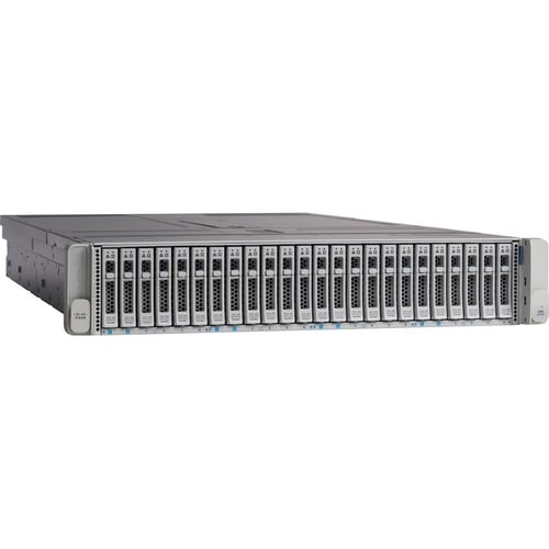 Chasis UCS C4200 de 24 discos duros/SSD SFF SAS/SATA