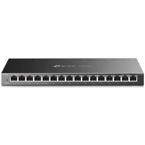Commutateur intelligent facile à 16 ports GB, 16 ports RJ45 10/100/1000 Mo, 32 Go