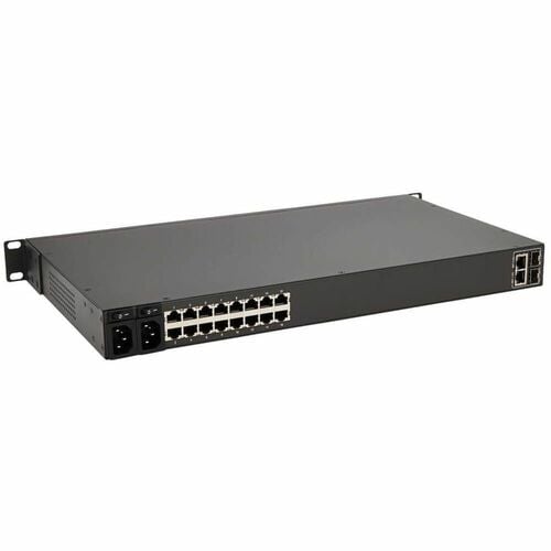SERIAL CONSOLE SERVER 16-PORT 2 USB PORTS DUAL GBE 16GB FLASH 1U