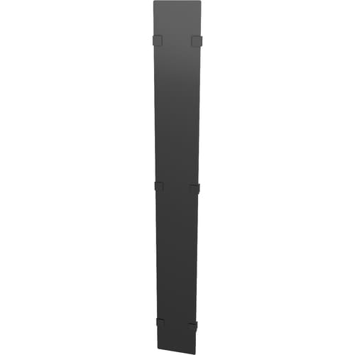 Porte perforée simple Vertiv™ 48U x 800 mm de large, noire (Qté 1) - Métal -