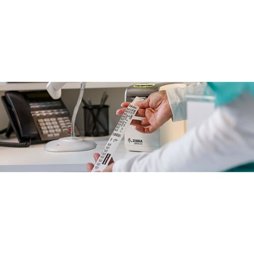 Zebra ZD510-HC Direct Thermal Printer - Monochrome - Portable - Wristband Print