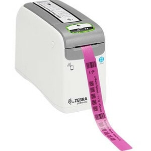 Zebra ZD510-HC Direct Thermal Printer - Monochrome - Portable - Wristband Print