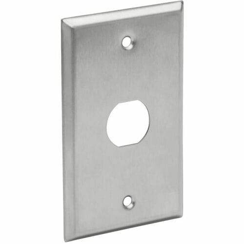 Tripp Lite by Eaton N206-FP01-IND RJ45 Bulkhead Wall Plate, 1 Cutout, Industrial