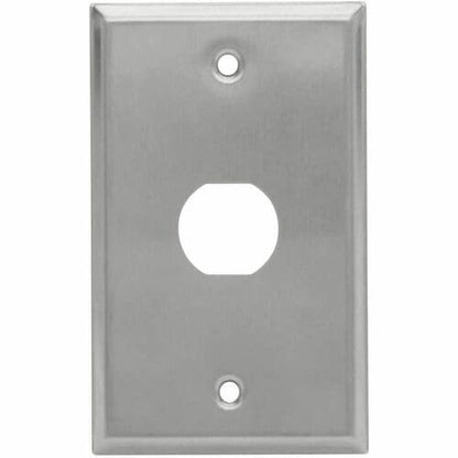 Tripp Lite by Eaton N206-FP01-IND RJ45 Bulkhead Wall Plate, 1 Cutout, Industrial