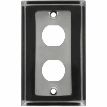 Tripp Lite by Eaton N206-FP02-IND RJ45 Bulkhead Wall Plate, 2 Cutouts, Industria