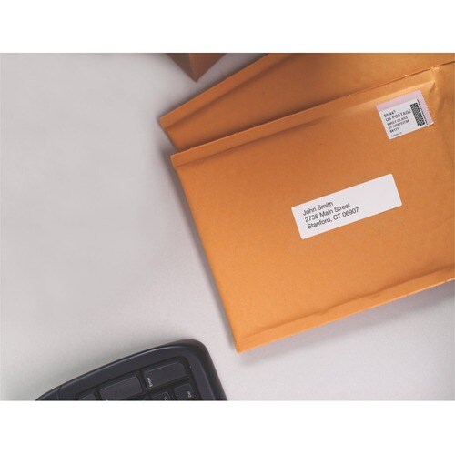 Dymo Address Label - 1 1/8" (28.58 mm) Height x 3 1/2" (88.9