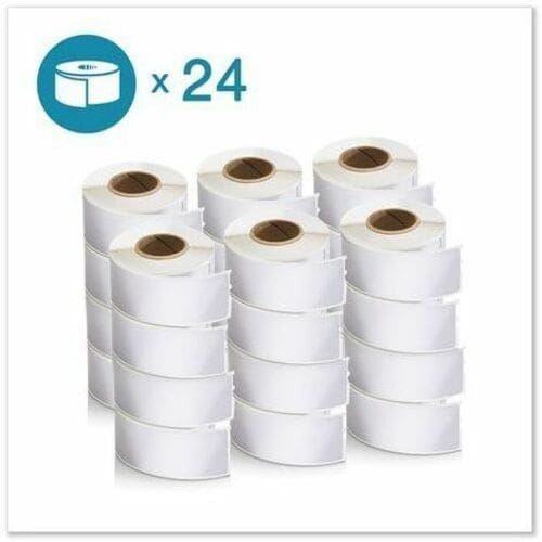 Dymo LabelWriter Address Label - 1 1/8" (28.58 mm) Height x
