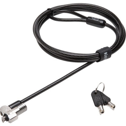 Kensington NanoSaver Keyed Laptop Lock - Master Keyed - 5.9 ft (1.80 m) Cable -