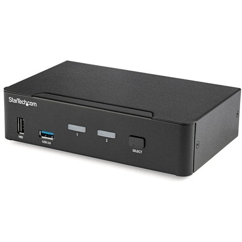2PORT DISPLAYPORT KVM SWITCH 4K60HZ USB 3.0 HUB TAA COMP