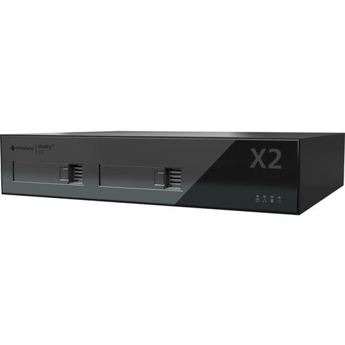 Milestone Systems Husky X2 Barebone w/16 PoE Switch - Network Video Recorder - H