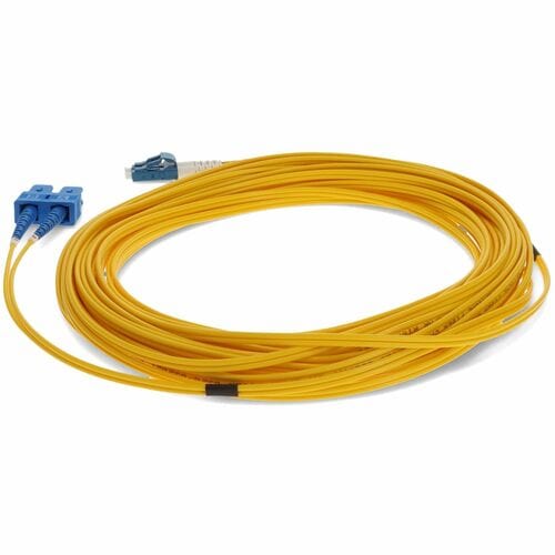AddOn Fiber Optic Duplex Patch Network Cable - 108.3 ft Fiber Optic Network Cabl