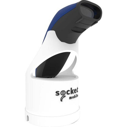 Socket Mobile SocketScan® S740, escáner de código de barras universal, base azul y blanca - W