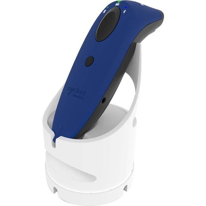 Socket Mobile SocketScan® S740, escáner de código de barras universal, base azul y blanca - W