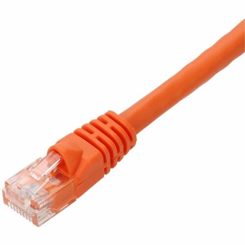 Câble Ethernet Cat. 6 en PVC orange AddOn de 3 m avec gaine à bulles anti-accroc RJ