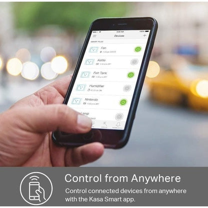 Kasa Smart Wi-Fi Power Outlet - Requires neutral wire and 2.4GHz Wi-Fi