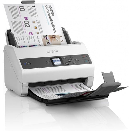 Escáner Epson WorkForce DS-870 con alimentación de hojas - Óptico de 600 ppp -