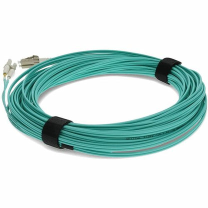 AddOn Fiber Optic Duplex Patch Network Cable - 59.1 ft Fiber Optic Network Cable