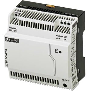 ALIMENTATION STEP-PS 1AC 48DC 2 ENTRÉE SORTIE MONOPHASÉE 48 V DC 2 A