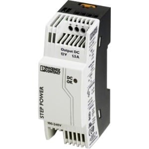 STEP-PS 1AC 12DC 1,5 ALIMENTATION ENTRÉE SORTIE MONOPHASÉE 12 V DC 1,5 A