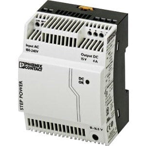 ALIMENTATION STEP-PS 1AC 15DC 4 ENTRÉE SORTIE MONOPHASÉE 15 V DC 4 A