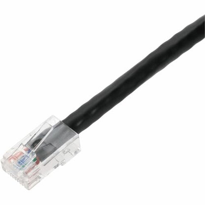AddOn 7ft Black CAT 5E PVC Ethernet Cable Non