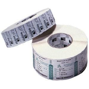 Papel de etiquetas Zebra de 2 x 1 pulgada, transferencia térmica, Zebra Z-Select 4000T, núcleo de 1 pulgada, 2 pulgadas