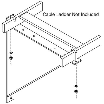 Tripp Lite by Eaton SRLTRISUPPORT Wall Mount Support for Cable Ladder