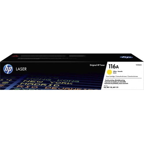 116A YLW ORIGINAL LASER TONER CARTRIDGE