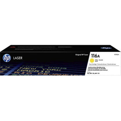 116A YLW ORIGINAL LASER TONER CARTRIDGE