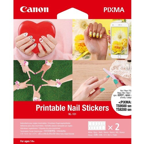 Canon NL-101 Printable Nail Sticker - 2 Sheet