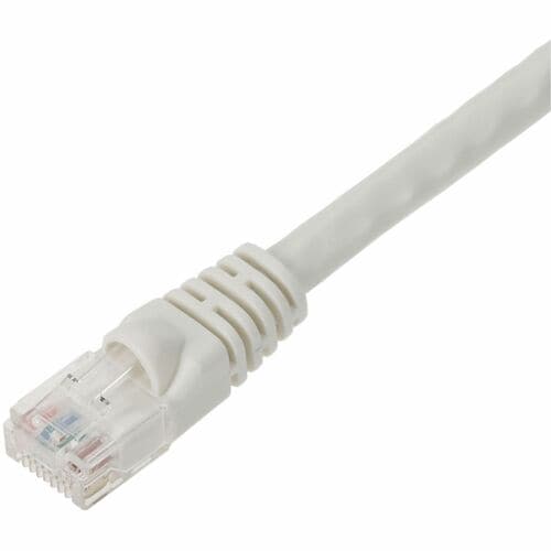 AddOn 3ft White CAT 6 PVC Ethernet Cable Snagless Bubble Boot RJ-45 M/M - 3 ft (