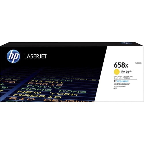 658X YELLOW LASERJET TONER CARTRIDGE