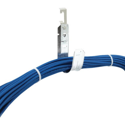 Tripp Lite by Eaton J-Hook Cable Support - 1-5/16" , Batwing, Galvanized Steel,