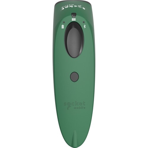 Socket Mobile SocketScan® S740, escáner de código de barras universal, base verde y blanca -