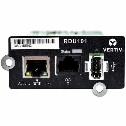Vertiv Liebert IntelliSlot RDU101 - Network Card |Remote Management Ad