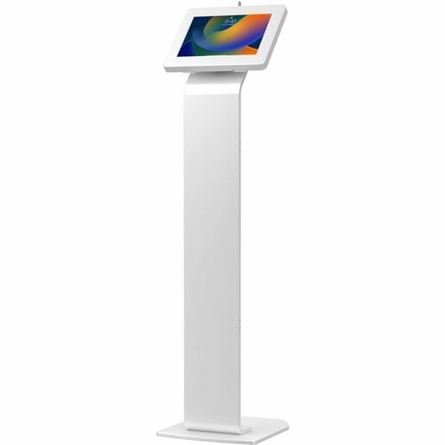 CTA Digital Premium Locking Floor Stand & Enclosure for iPad 10th Gen 10.9\" & M
