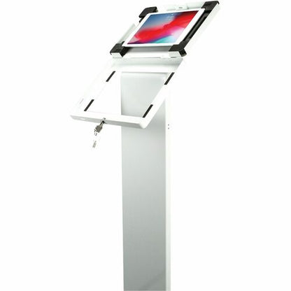 CTA Digital Premium Locking Floor Stand & Enclosure for iPad 10th Gen 10.9\" & M