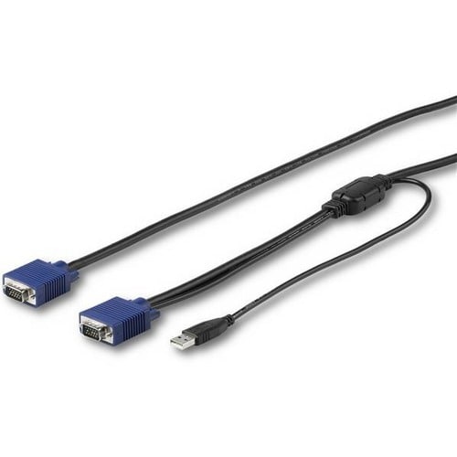 Cable KVM USB de 3 m (10 pies) de StarTech.com para consolas de montaje en rack de StarTech.com