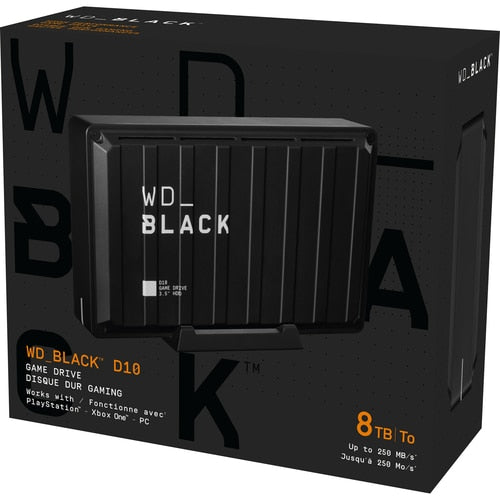 8TB WD BLACK GAME DRIVE HD USB 3.2
