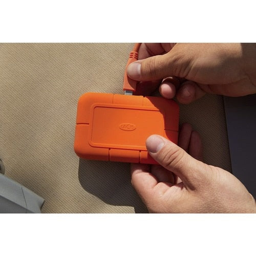Disque SSD LACIE RUGGED USB 3.1 TYPE C 2.5SE 1 To (STHR1000800)