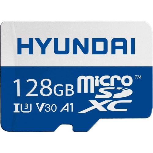 HYUNDAI 128GB 4K MICRO SDXC LIFETIME WARRANTY C10 UHS U3 A2
