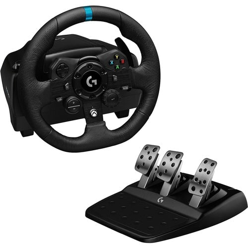 Volant de course Logitech G923 TRUEFORCE pour Xbox, PlayStation et PC - Câble - USB
