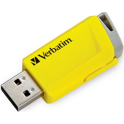 2PK 16GB STORE N CLICK USB MULTI 8 FLASH DRIVE AZUL AMARILLO